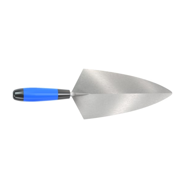 Bon 72-339 Brick Trowel, Carbon Steel Ph 10" Comfort Grip Handle